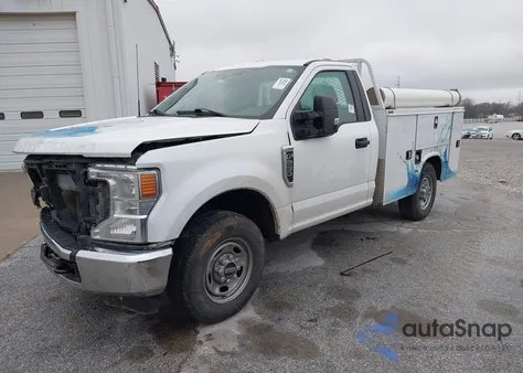 2022 Ford F-250 Xl из США, поврежденный, VIN 1FDBF2A69NEE90708